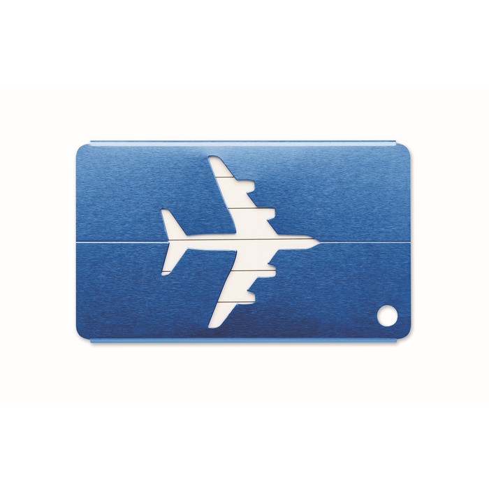 Kofferanhänger aus Aluminium