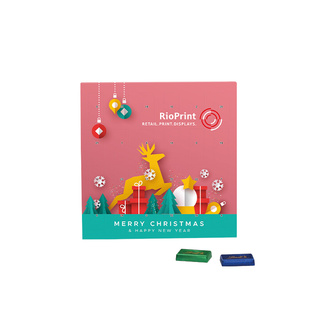 Täfelchen Adventskalender, Lindt Schokotäfelchen