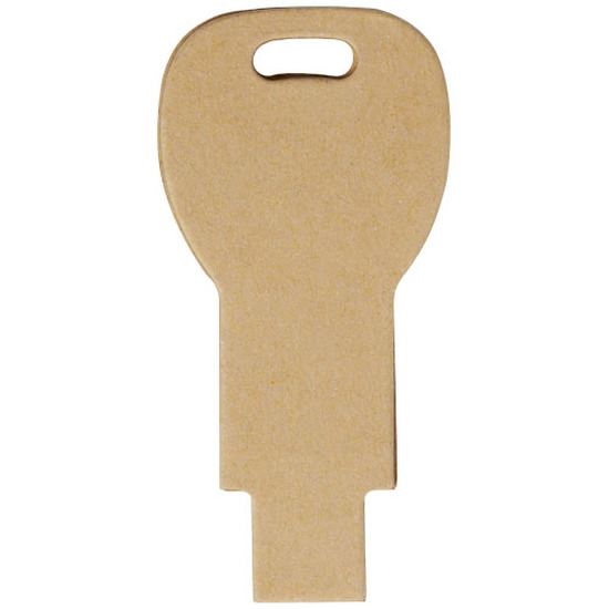 Schlüssel USB-Stick 2.0 aus recyceltem Papier