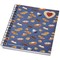 Desk-Mate® A6 farbiges Notizbuch mit Spiralbindung