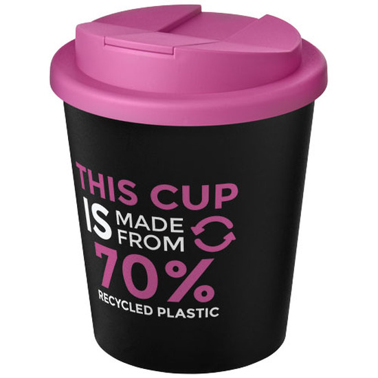 Americano® Espresso Eco 250 ml recycelter Isolierbecher mit auslaufsicherem Deckel