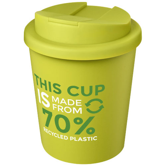 Americano® Espresso Eco 250 ml recycelter Isolierbecher mit auslaufsicherem Deckel