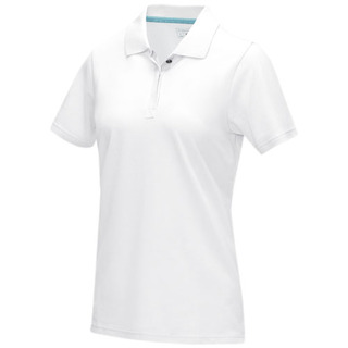 Graphite Poloshirt aus zertifizierter Bio-Baumwolle für Damen