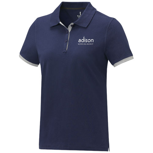 Morgan Polo für Damen, zweifarbig