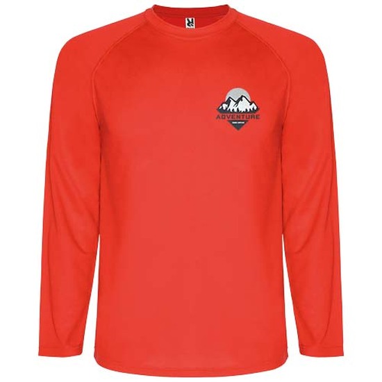Montecarlo Langarm Sport-Shirt für Männer