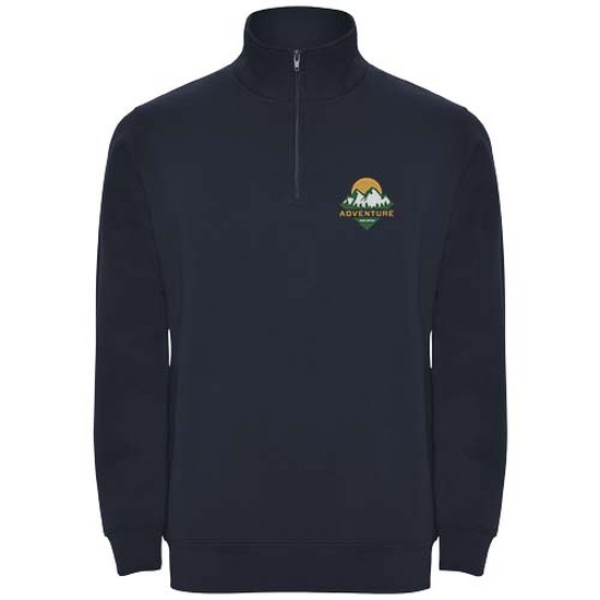 Aneto Pullover mit Viertelreißverschluss