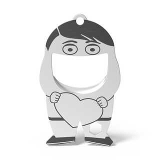 RICHARTZ® FLASCHENÖFFNER fred heart