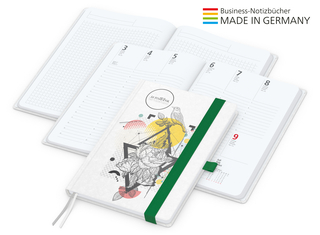 Match-Hybrid White Bestseller A5, Natura individuell, grün