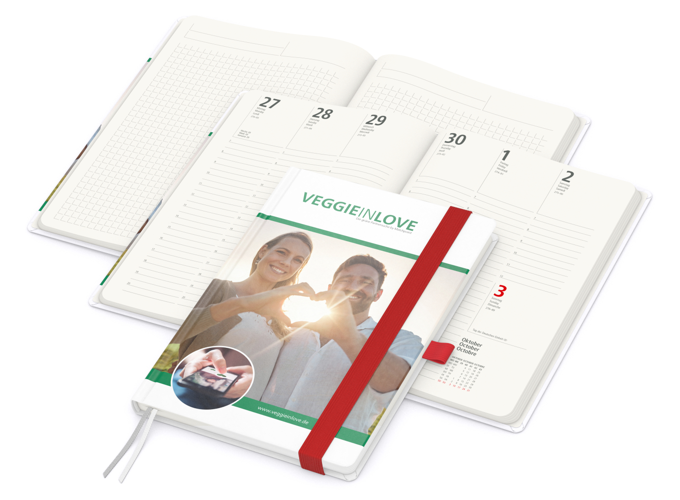 Wochenplaner Match-Hybrid A5 Cover-Star Recycling-Matt