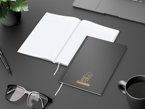 Notizbuch Memo-Book A5 Bestseller inkl. Siebdruck-Digital