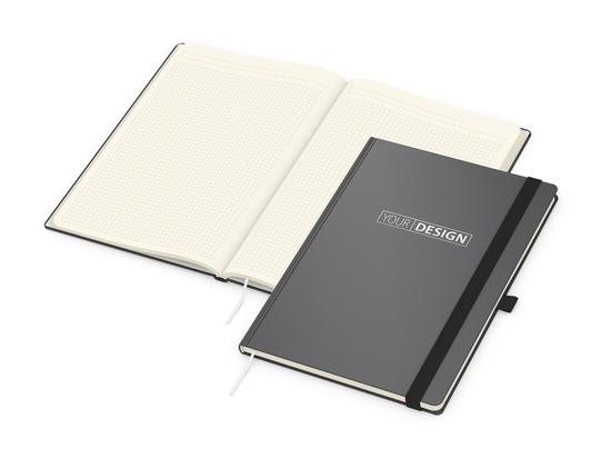 Notizbuch Vision-Book Creme A4 Bestseller inkl. Prägung