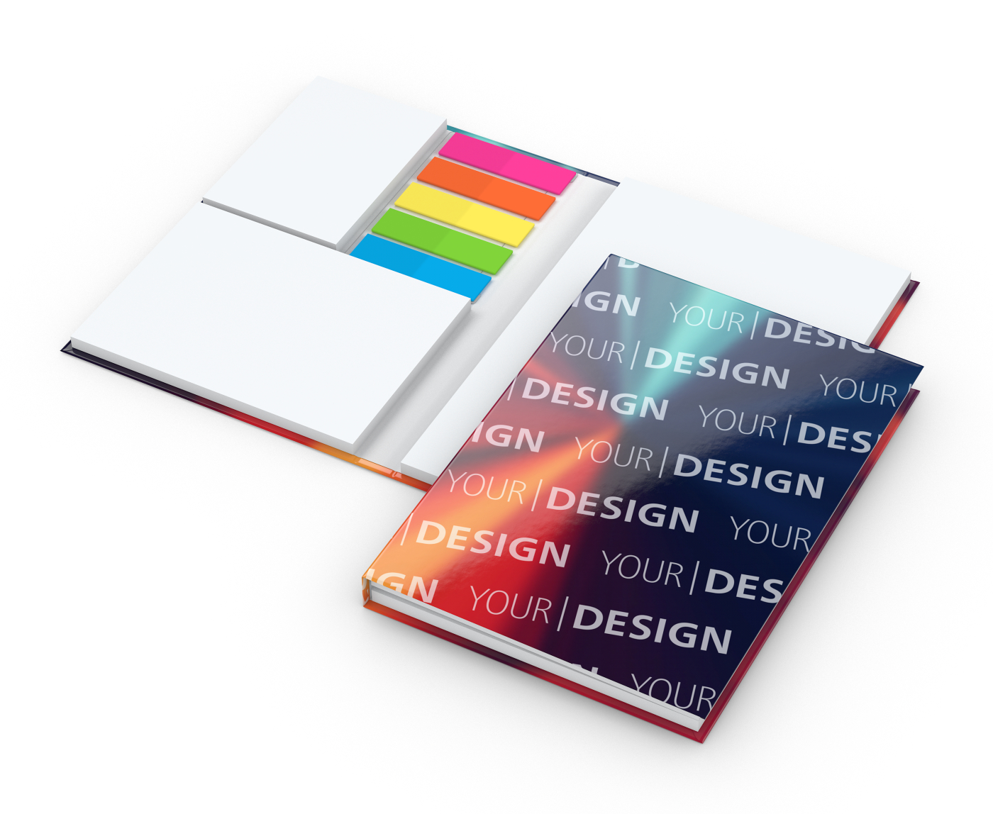 Haftnotiz-Set Helsinki White Bookcover