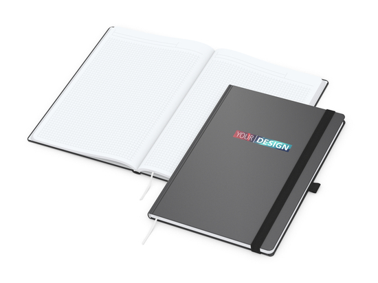 Notizbuch Vision-Book White Bestseller, A4, anthrazit