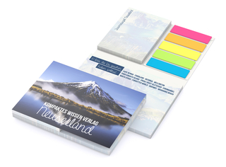 Haftnotiz-Set Brüssel Softcover Individuell Recycling