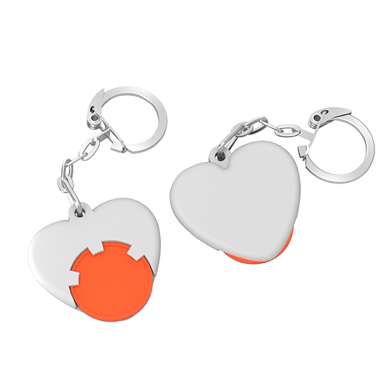 Chiphalter mit 1€-Chip "Herz"