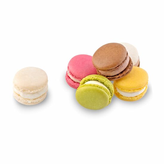 Geschenkartikel / Präsentartikel: Macaron-Stange mit Schleifen, 60 g 2K1695