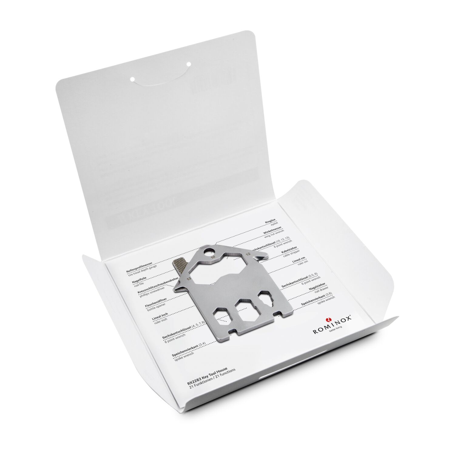 ROMINOX® Key Tool House (21 Funktionen) Happy Father's Day 2K2104i