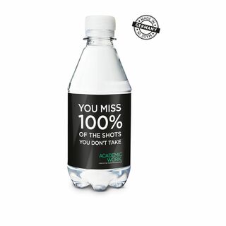 330 ml PromoWater - Mineralwasser, still - Eco Papier-Etikett 2P001P