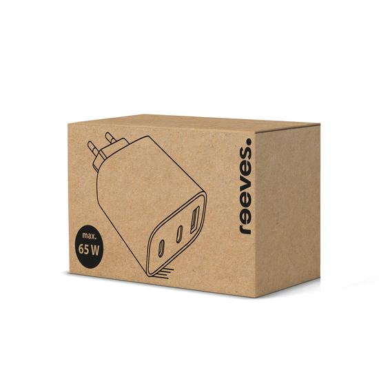 USB Ladegerät GaN 3-Port REEVES-LIMA 65 Watt