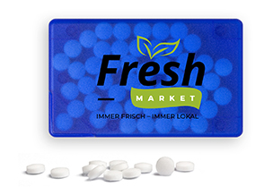 MintCard 14 g  blau-transparent