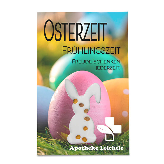 Samen-Karte-Mini Ostern - Persicher Klee