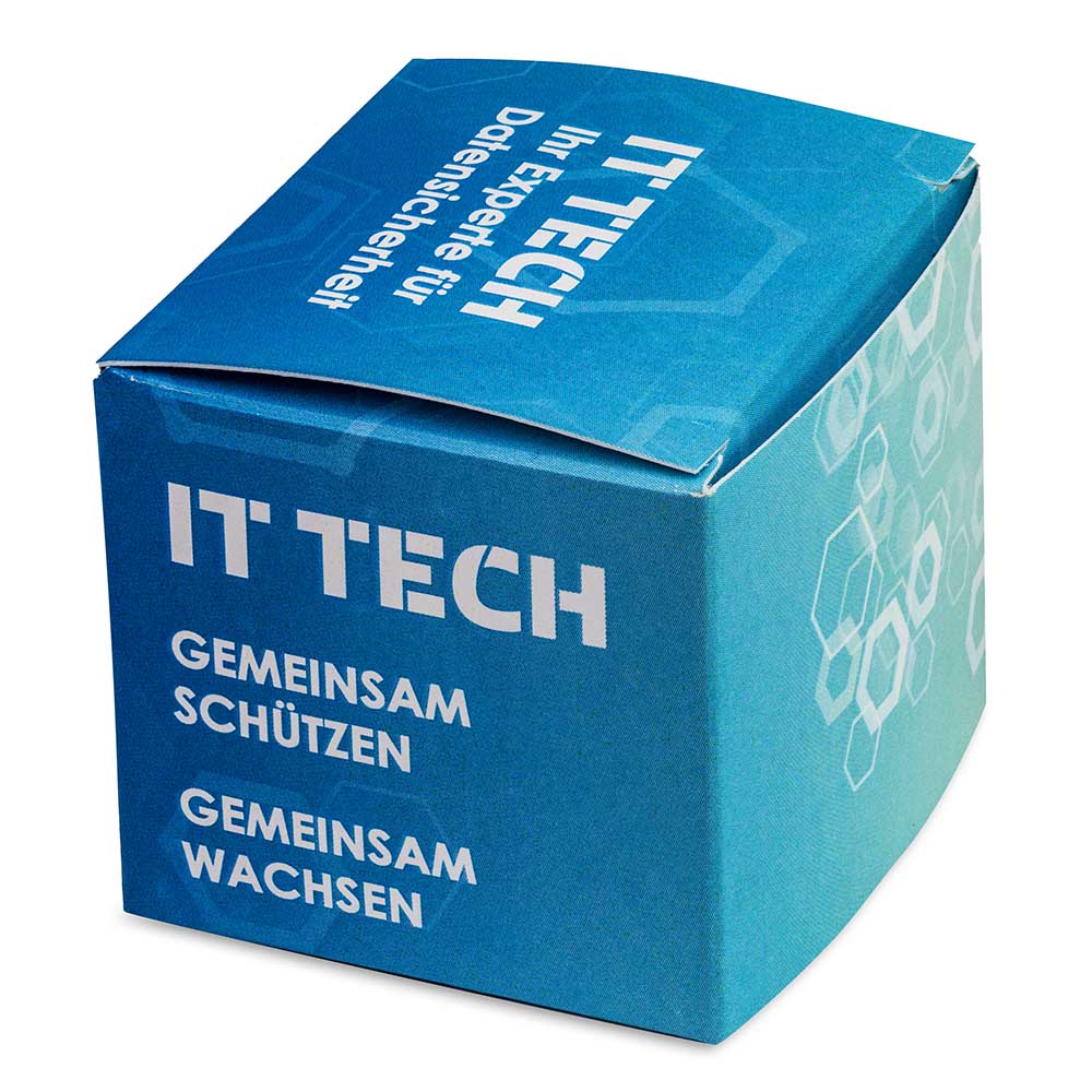 Pflanz-Holz Hexagon mit Samen - Fichte