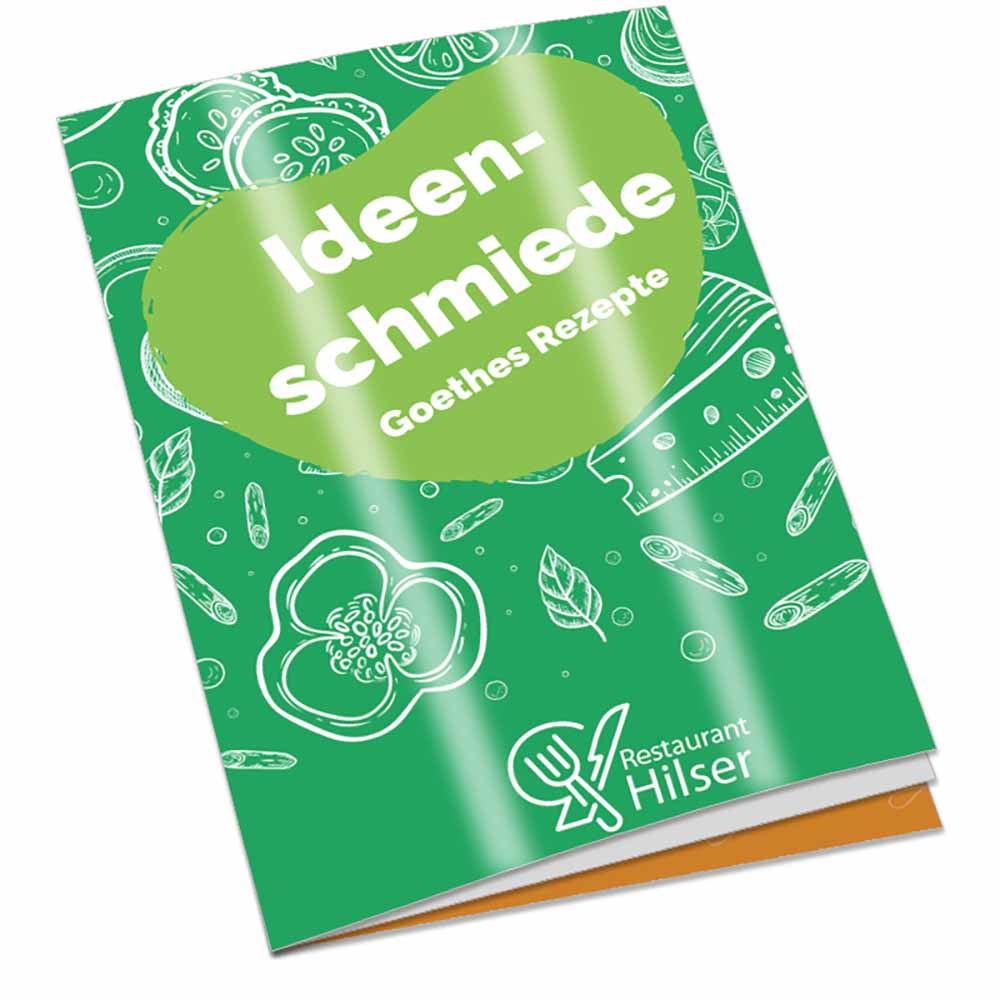 Rezeptbuch-Set "Auf Goethes Spuren" - Set - individuell - Digitaldruck 4/0-c