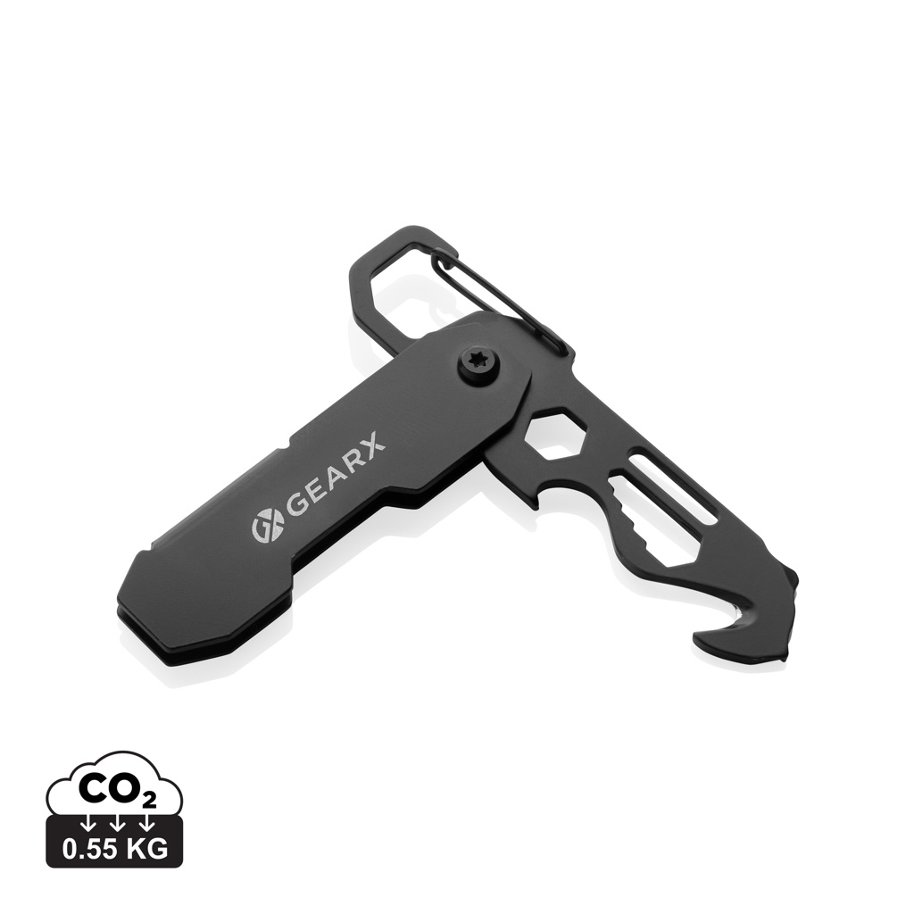 Gear X faltbares EDC-Werkzeug mit Karabinerhaken