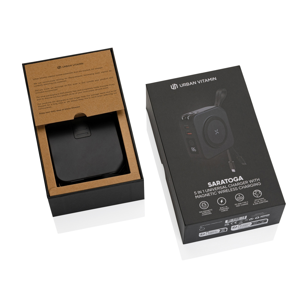 Urban Vitamin Saratoga 5-in-1 universal Charger