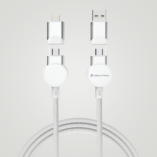 Oakland RCS rKunststoff 1,2m 6-in-1 Fast-Charging 45W Kabel