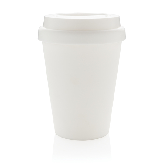 Wiederverwendbarer doppelwandiger Kaffeebecher 300ml