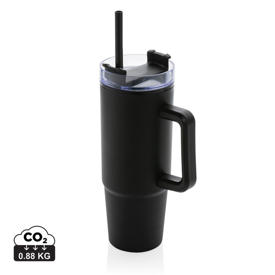 Tana Becher aus RCS recyceltem Kunststoff mit Griff 750ml