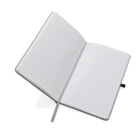A5 Hardcover Notizbuch aus GRS recyceltem PU