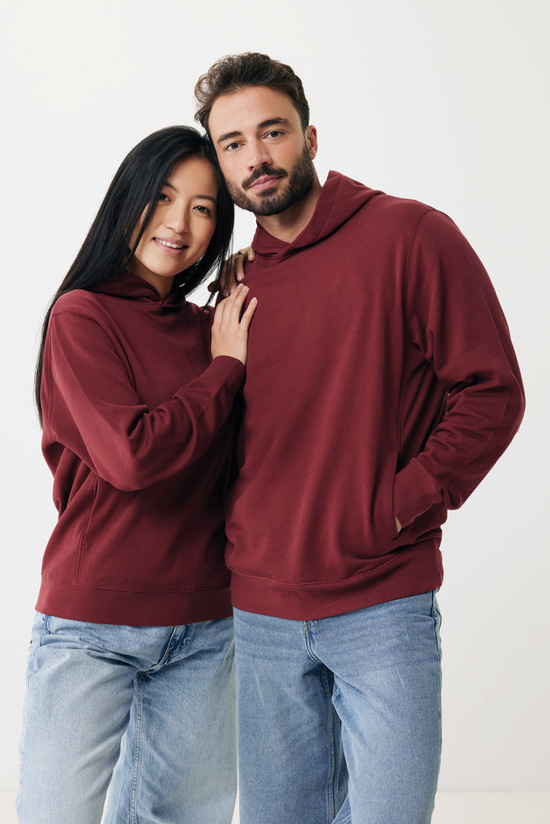 IQONIQ Yengo Hoodie mit Seitentaschen aus rec. Baumwolle