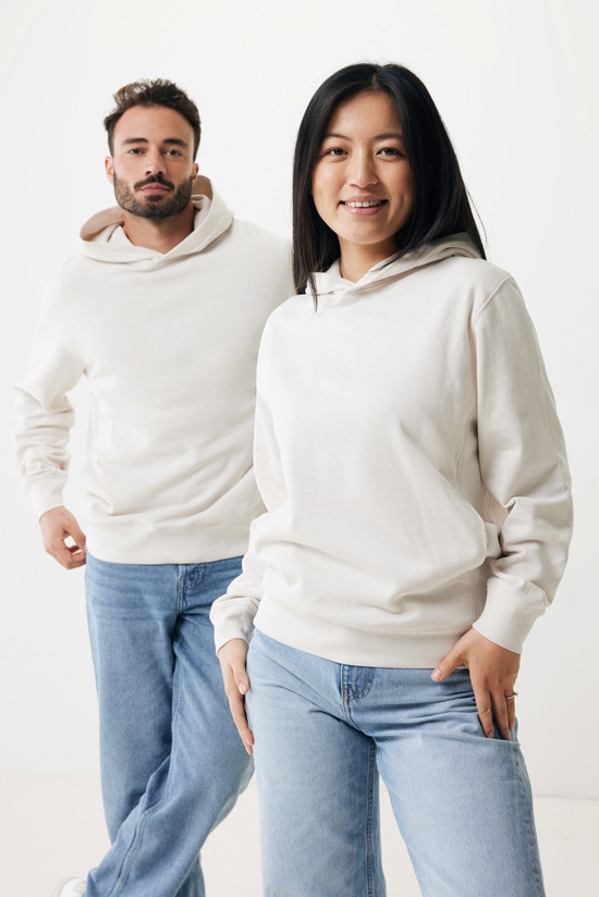 IQONIQ Yengo Hoodie mit Seitentaschen aus rec. Baumwolle