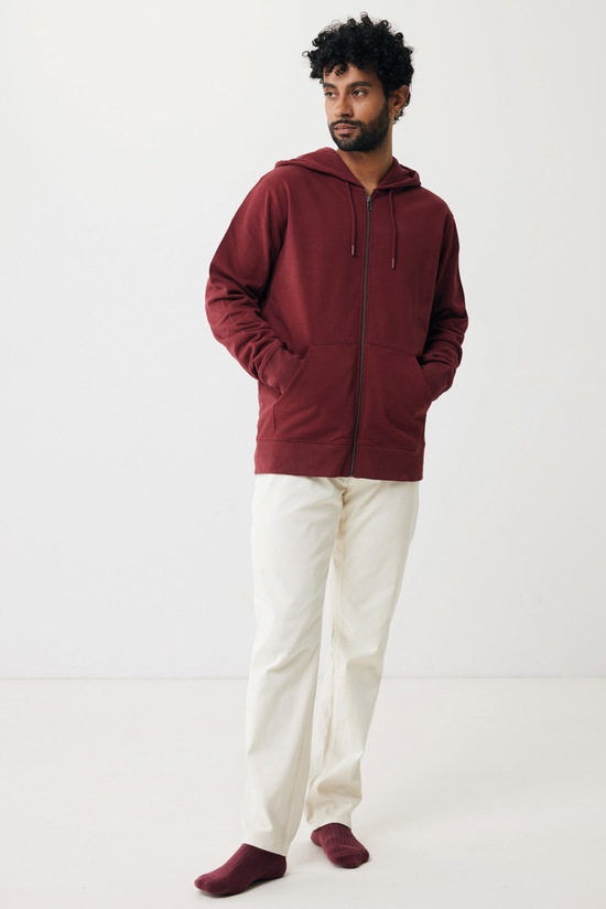 IQONIQ Abisko Zip-Kapuzenpullover aus recycelter Baumwolle