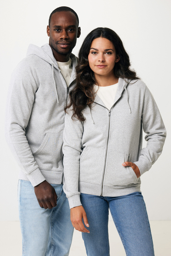 IQONIQ Abisko Zip-Kapuzenpullover aus recycelter Baumwolle