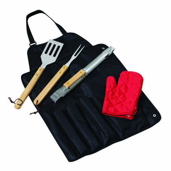 Grill-Schürze mit Grillbesteck GREAT BBQ