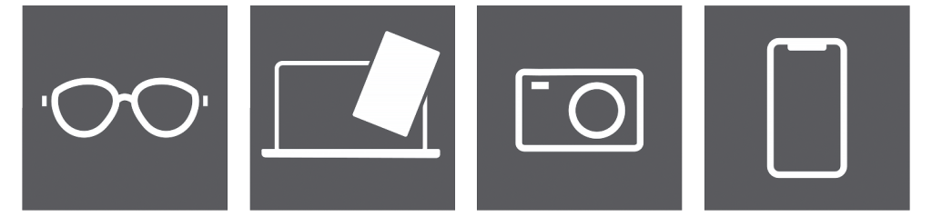 Brillentuch rPET im Papieretui