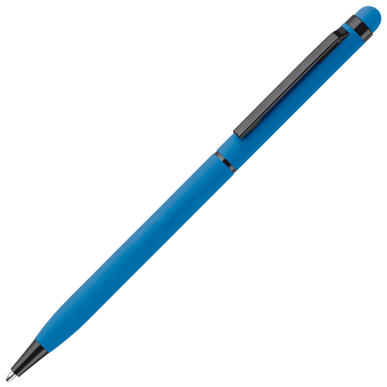 Kugelschreiber Stylus Metall gummiert