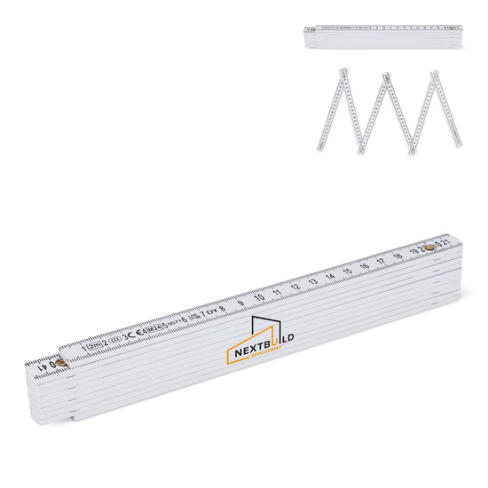 Kalibrierter faltbarer Zollstock 2m