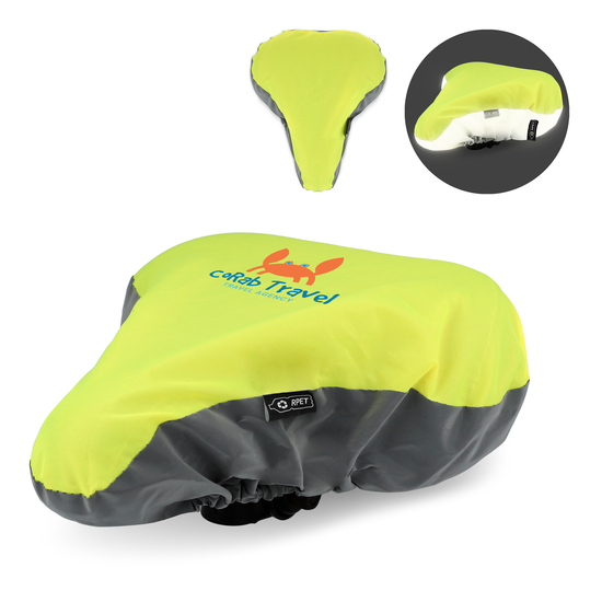 R-PET Reflektierender Sattelbezug