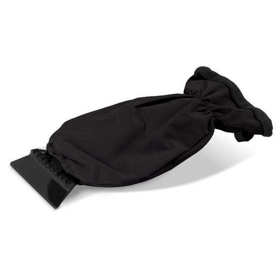 Eiskratzer mit Handschuh