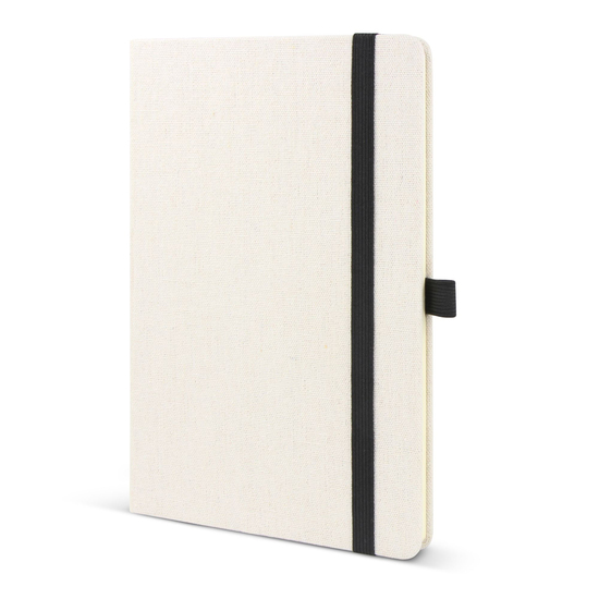 Notizbuch aus recycelter Baumwolle & R-PET A5