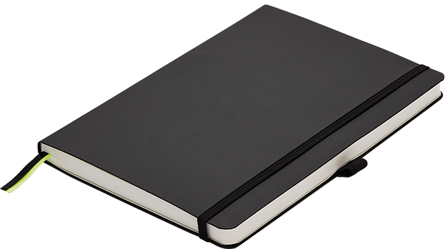 Notizbuch Softcover black A6