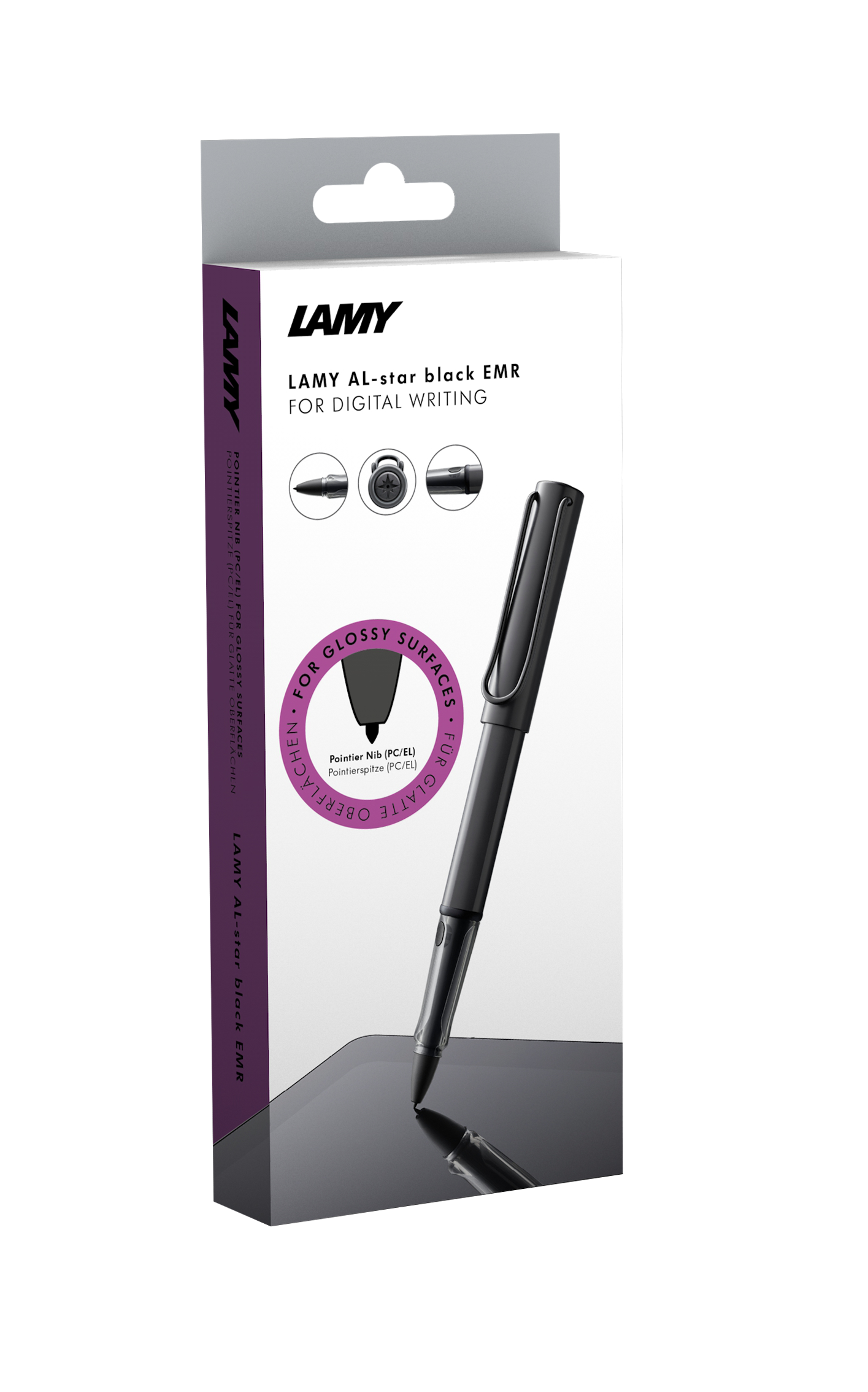 Digital Writing LAMY AL-star EMR black EMR PC/EL Pointier