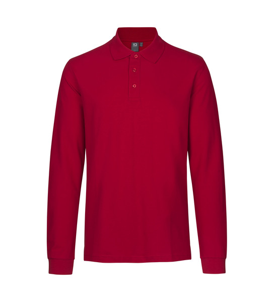 Langarm Poloshirt | Stretch