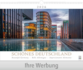 Schönes Deutschland - Große Wandkalender mit Wire-O-Bindung