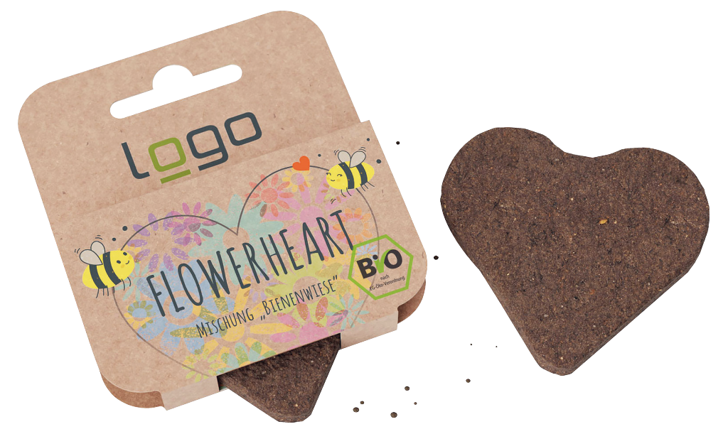 BIO-Flowerheart "Bienenwiese" - torffrei