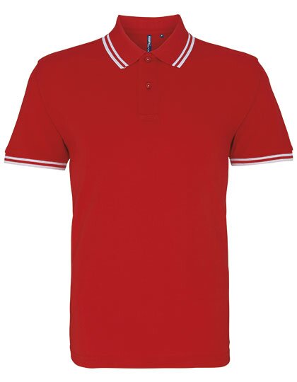 AQ011 Asquith & Fox Men´s Classic Fit Tipped Polo